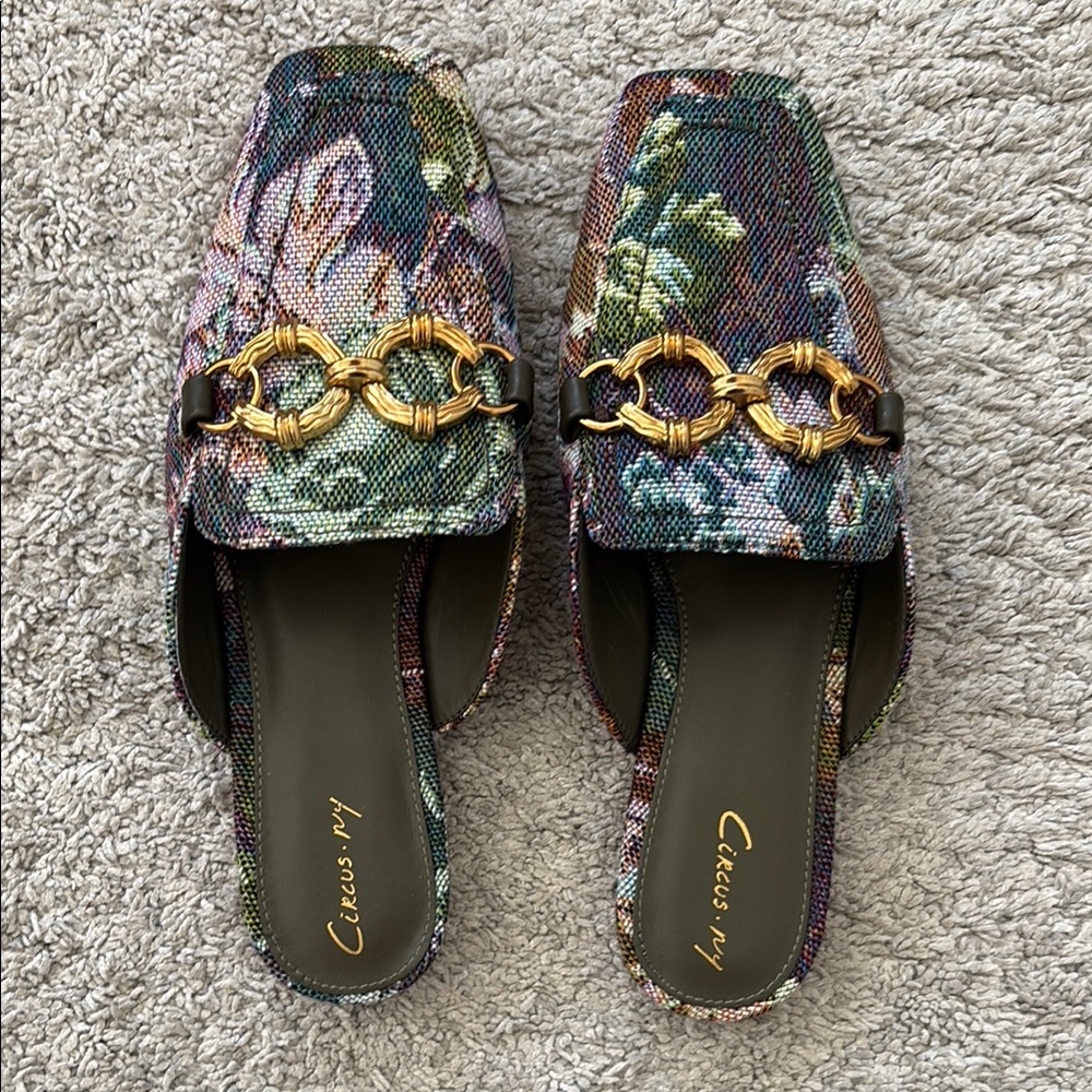 Floral Women's Mules - Multicolor